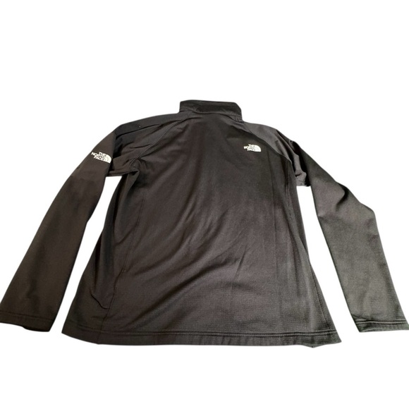 The North Face Men’s XL Jacket Full Zip Black Fleece Lined Logo Arm TransUnion - Picture 9 of 12